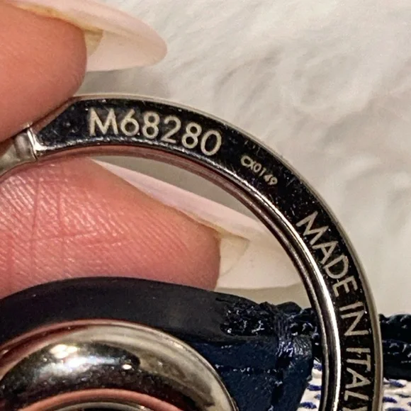 Louis Vuitton Damier Azur Dragonne Keychain